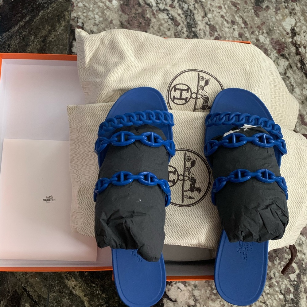 ❌SOLD❌Hermes jelly sandal